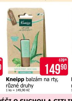 Kneipp balzám na rty, různé druhy