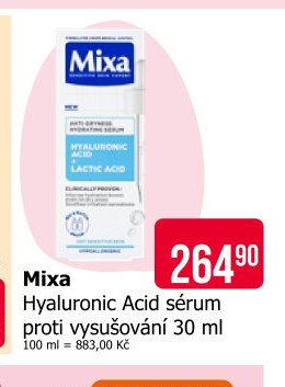 Mixa Hyaluronic Acid sérum proti vysušování 30 ml