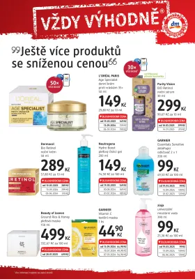 akční leták dm drogerie 1.4.2025-30.4.2025