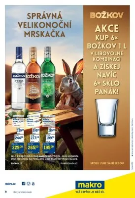 akční leták Makro 9.4.2025-22.4.2025