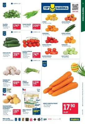 akční leták Makro 9.4.2025-22.4.2025