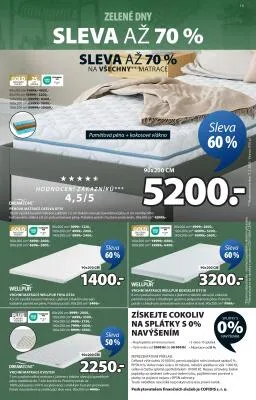 akční leták Jysk 9.4.2025-15.4.2025