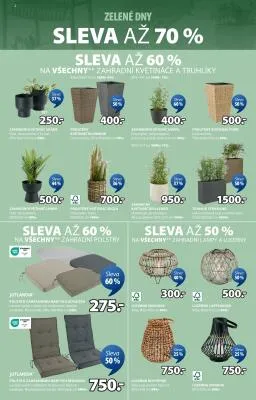 akční leták Jysk 9.4.2025-15.4.2025