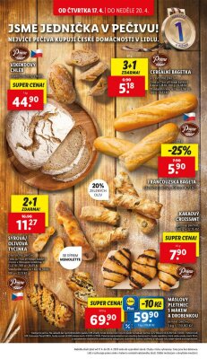 akční leták Lidl 17.4.2025-20.4.2025