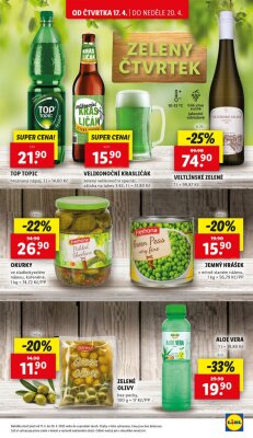 akční leták Lidl 17.4.2025-20.4.2025