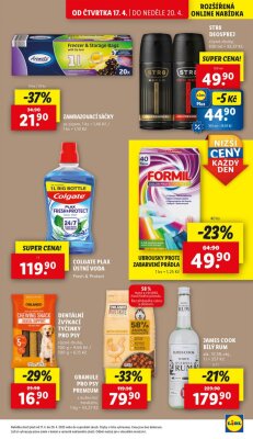 akční leták Lidl 17.4.2025-20.4.2025