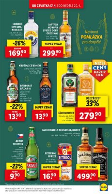 akční leták Lidl 17.4.2025-20.4.2025