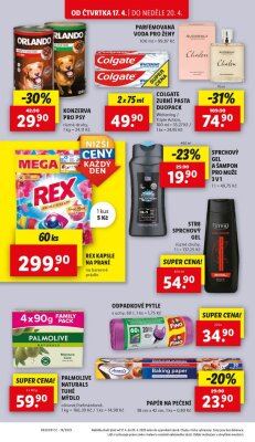 akční leták Lidl 17.4.2025-20.4.2025