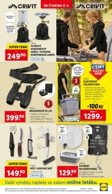 akční leták Lidl 17.4.2025-20.4.2025