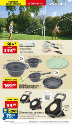 akční leták Lidl 17.4.2025-20.4.2025