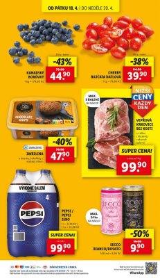 akční leták Lidl 17.4.2025-20.4.2025