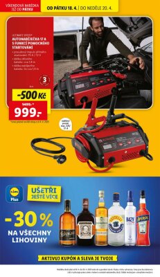 akční leták Lidl 17.4.2025-20.4.2025