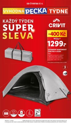 akční leták Lidl 17.4.2025-20.4.2025