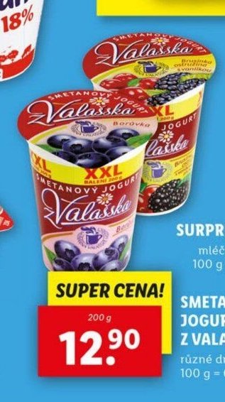 Valašska smetanový jogurt