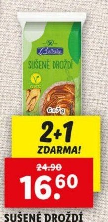Belbake sušené droždí - Lidl akcniletaky.com
