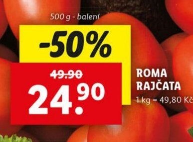 Roma rajčata