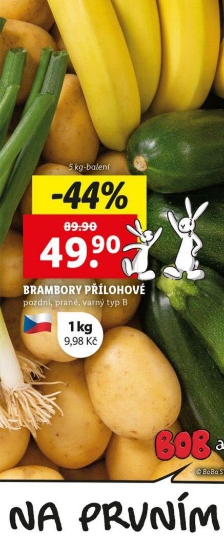 BRAMBORY PŘÍLOHOVÉ