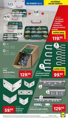 akční leták Lidl 14.4.2025-20.4.2025