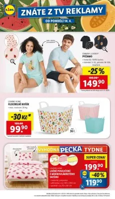 akční leták Lidl 14.4.2025-20.4.2025