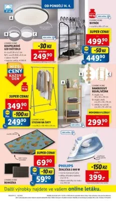 akční leták Lidl 14.4.2025-20.4.2025