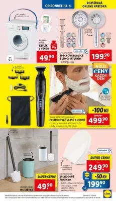 akční leták Lidl 14.4.2025-20.4.2025