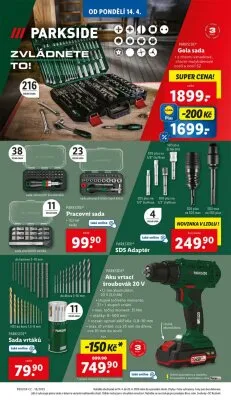 akční leták Lidl 14.4.2025-20.4.2025
