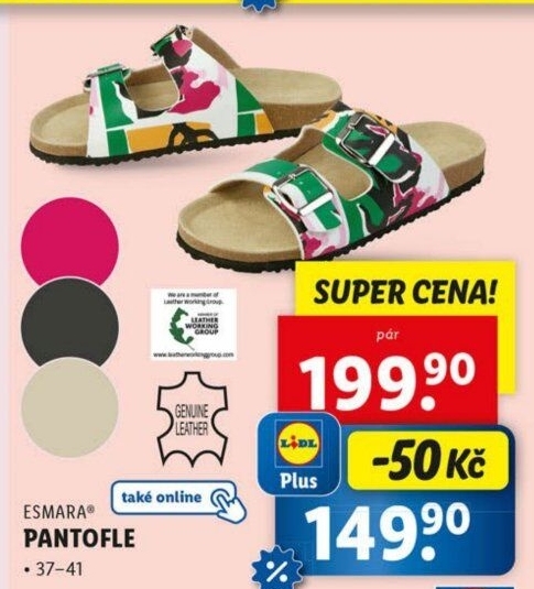 Dámské pantofle Esmara