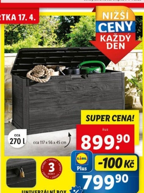 Zahradní box Livarno Home