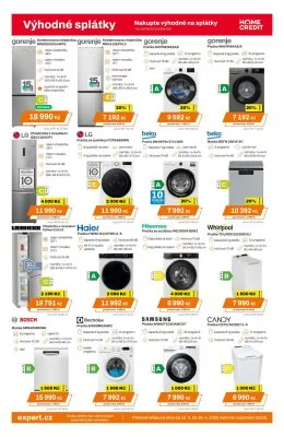 akční leták Expert elektro 10.4.2025-16.4.2025