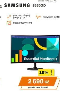 Monitor Samsung S360GD