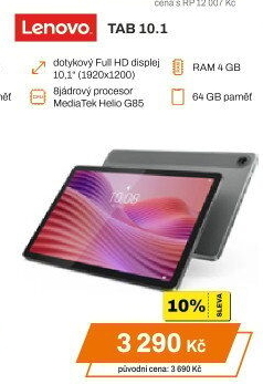 Tablet Lenovo Smart Tab 10.1
