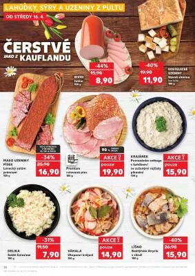 akční leták Kaufland 16.4.2025-20.4.2025