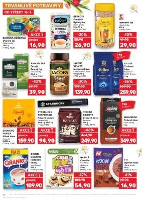 akční leták Kaufland 16.4.2025-20.4.2025