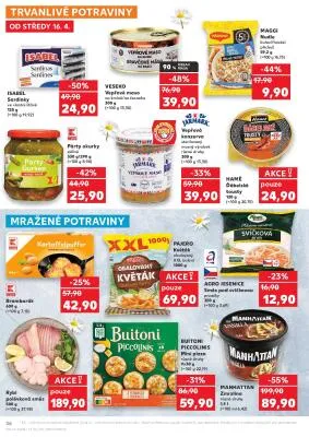 akční leták Kaufland 16.4.2025-20.4.2025