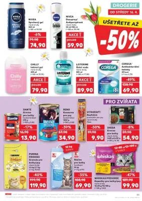 akční leták Kaufland 16.4.2025-20.4.2025