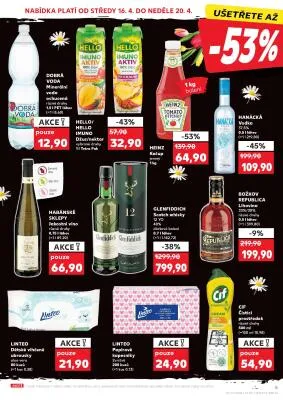 akční leták Kaufland 16.4.2025-20.4.2025