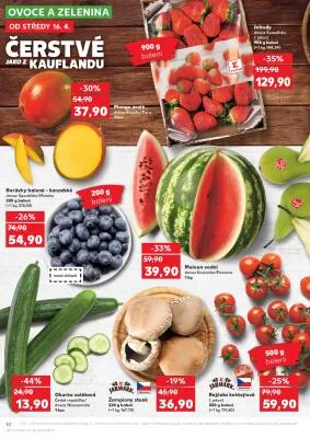akční leták Kaufland 16.4.2025-20.4.2025