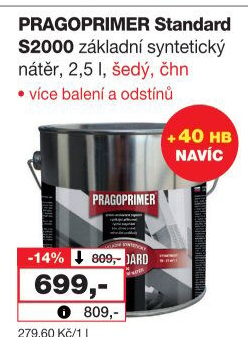 Barva na kov Standard Pragoprimer