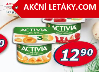 Jogurt ochucený Activia Danone
