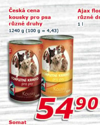 Konzerva pro psy Česká cena