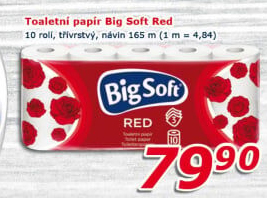 Toaletní papír 3vrstvý Big Soft