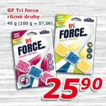 WC blok Tri-Force General Fresh
