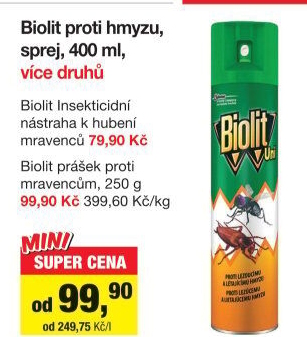 Nástraha na mravence Biolit