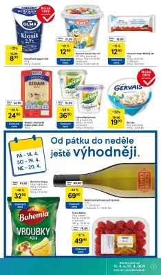 akční leták Tesco 15.4.2025-20.4.2025
