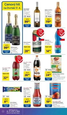 akční leták Tesco 15.4.2025-20.4.2025