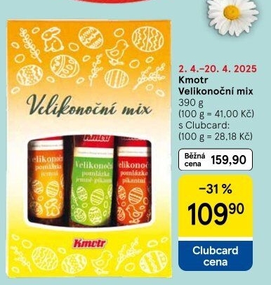 Balení velikonoční mix Kmotr