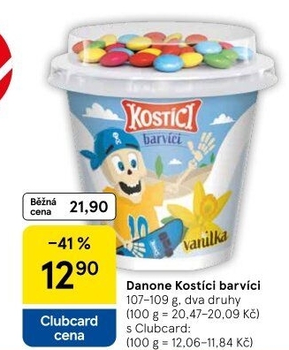 Dezert Kostíci Danone