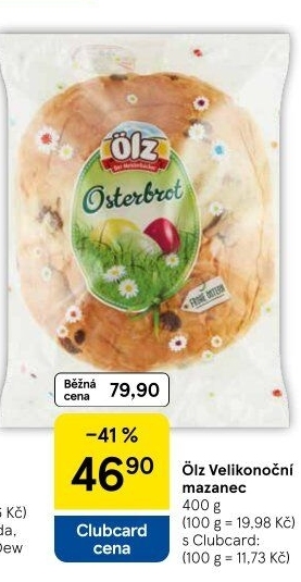 Mazanec velikonoční Ölz