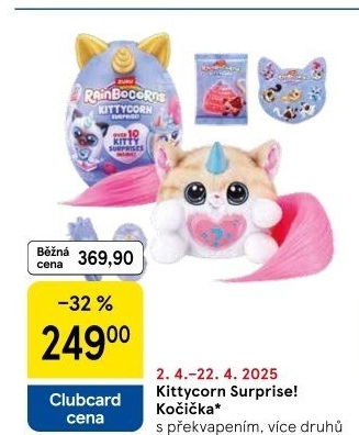 Plyšové zvířátko Rainbocorns