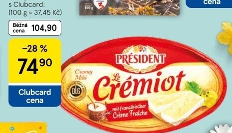 Sýr Le Crémiot Président